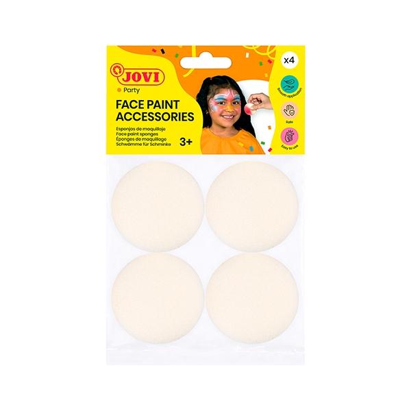 Jovi B.4 esponjas alta densidad maquillaje