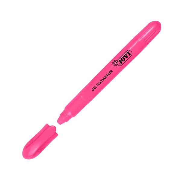 Jovi Marcador Gel Neon En Stick Rosa