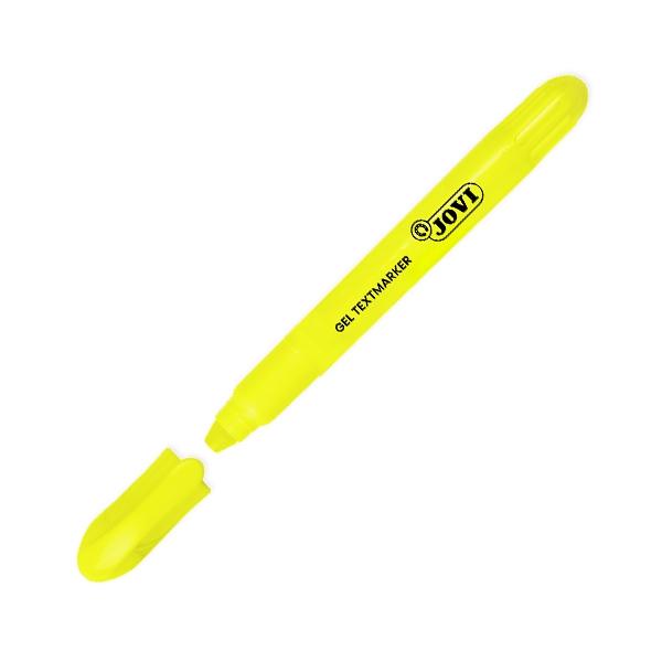 Jovi Marcador Gel Neon En Stick Amarillo