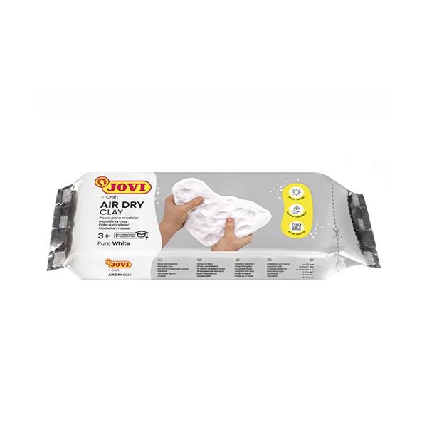 Jovi Pastilla Pasta Modelar Air Dry Endurecible Al Aire 1000G Blanco