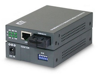 Kti Networks Kti 10/100TX to 100FX media converter, multimode, St, 2Km (Agilent/Avago)
