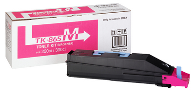 Kyocera Toner Copiadora Taskalfa 250CI/300CI Magenta TK865M 12.000 Paginas