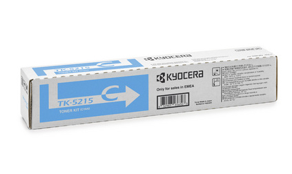 Kyocera Cartucho De Tóner Cian (1T02R6CNL0, TK5215C)