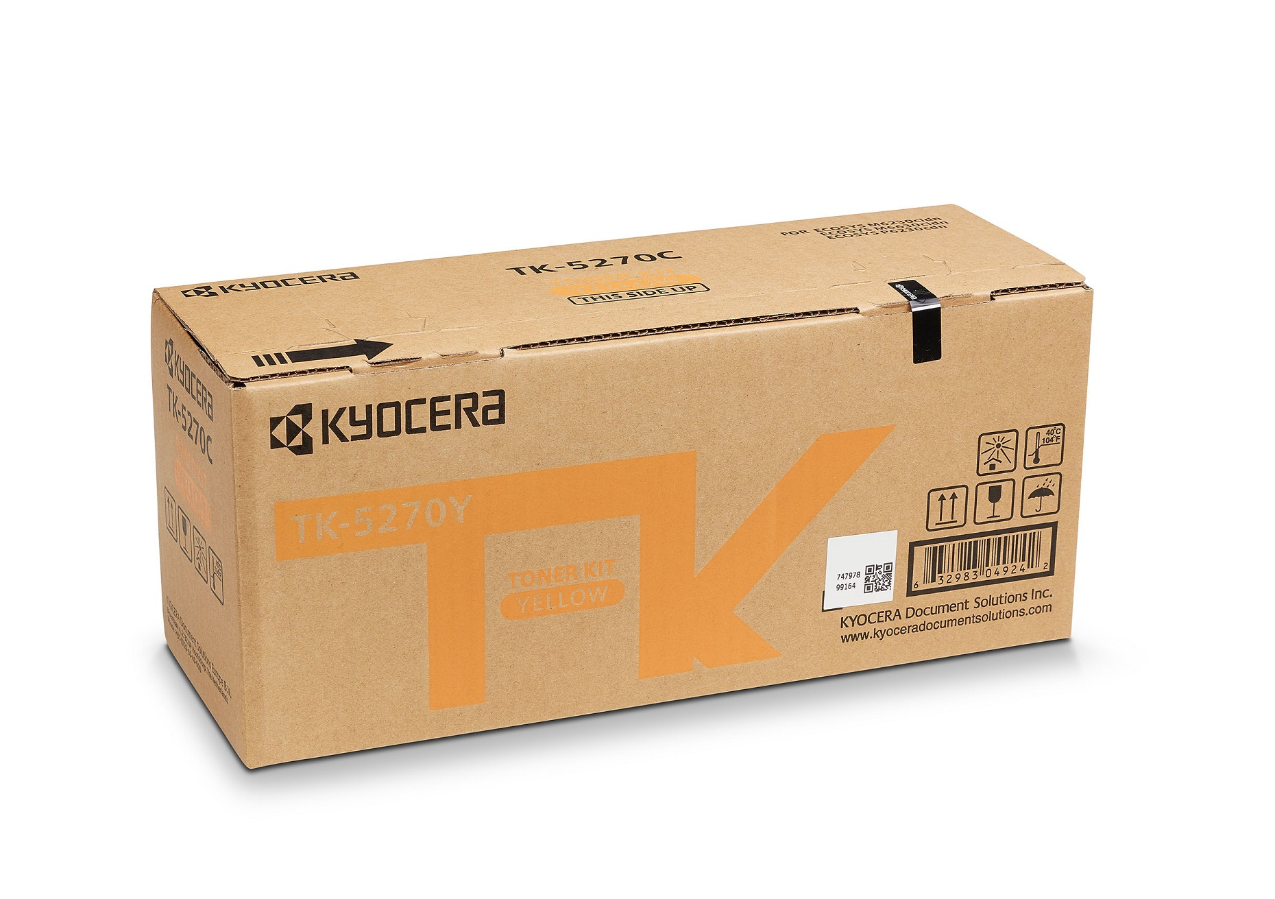 Kyocera TK5270Y Toner Amarillo Para Ecosys M6230/6630cidn 6000 pag