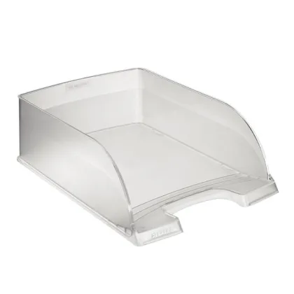 Leitz Bandeja Plus Jumbo apilable plastico transparente