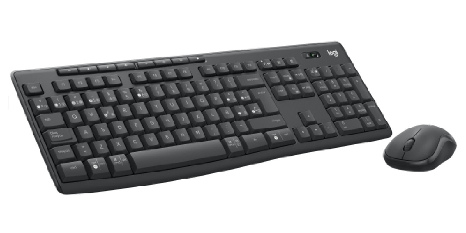 Logitech Combo MK370 + Raton Business Graphite