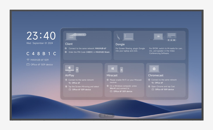 Maxhub ND65CMB 65" 4K Display