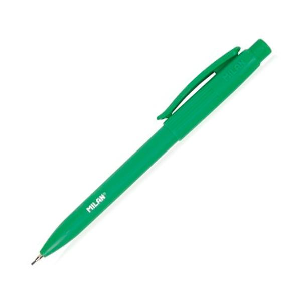 Milan Pack de 20 Portaminas PL1 trazo 0, 9mm 2B verde