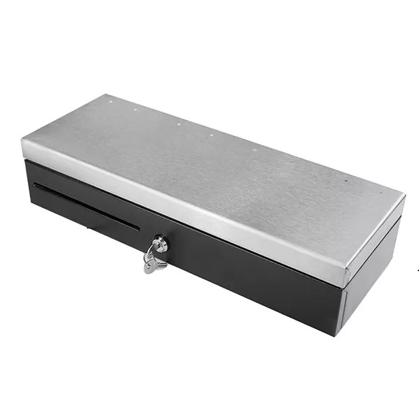Mustek Cajon portamonedas negro, 460 * 170 mm, apertura vertical conexion RJ12 ( de ticket…