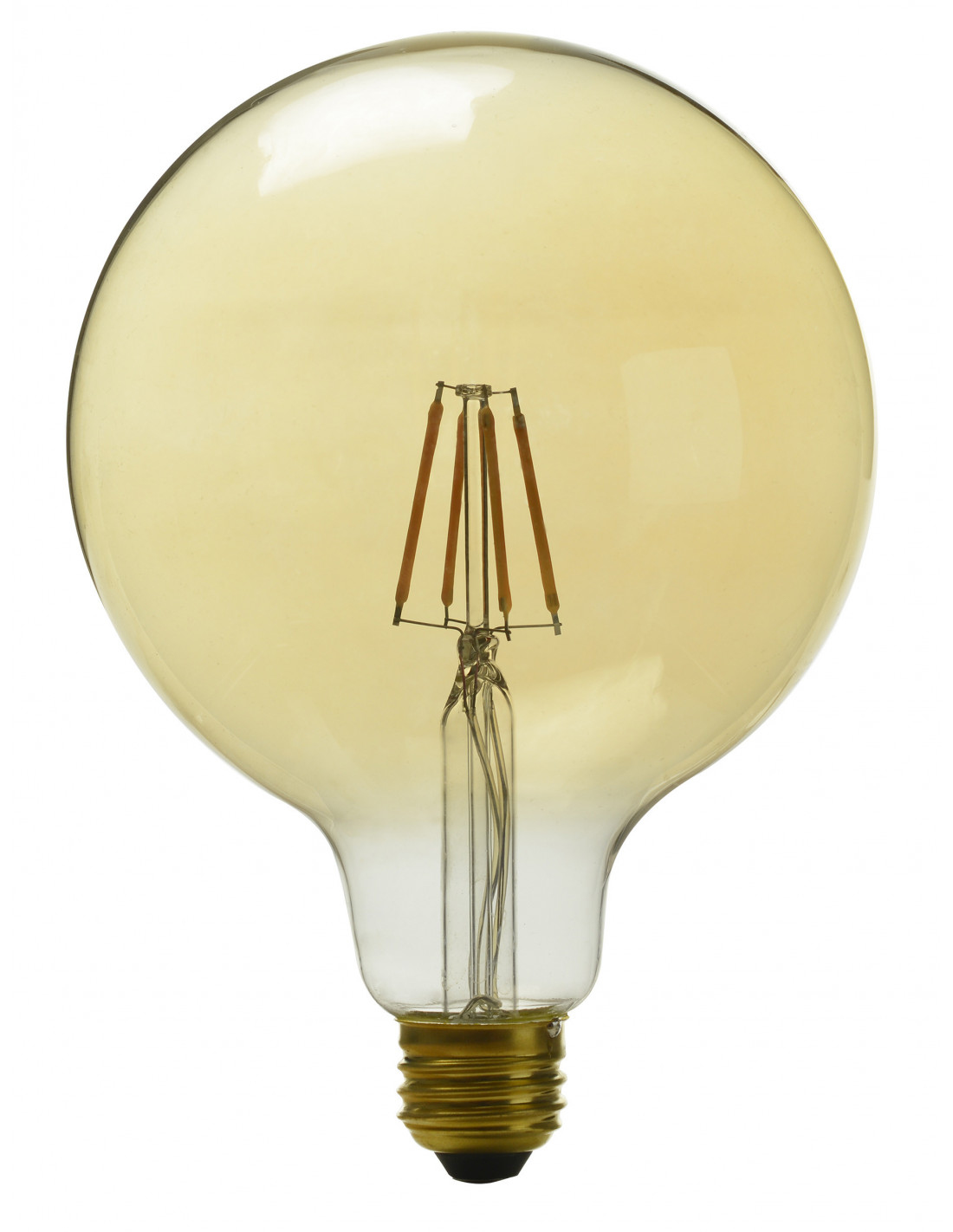 Muvit iO bombilla inteligente Filamentos Globo pequeña E27/ 5W/470lm Ambar D80 H120 (Tasa…