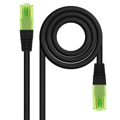 Nanocable Cat.6 Utp Cca 25 m Negro – RJ45