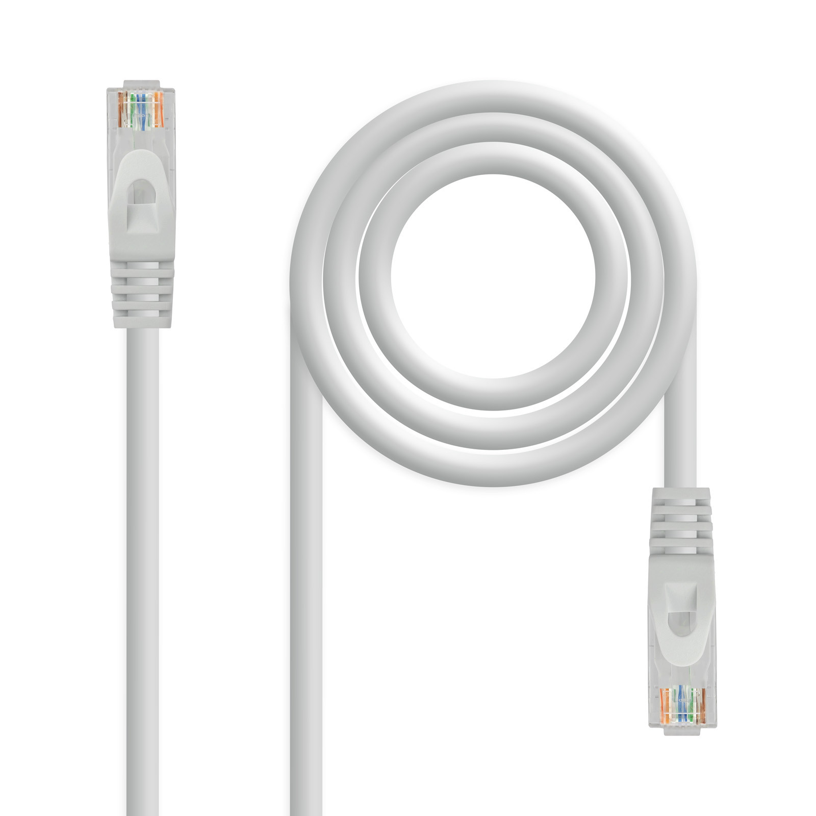 Nanocable Red Latiguillo Lszh CAT.6A Utp AWG24, 25 Cm
