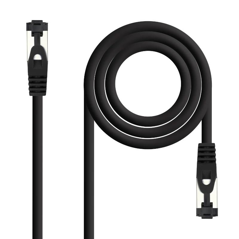 Nanocable Red CAT.8.1 2GHZ Lszh Sstp AWG26 Negro 1 M