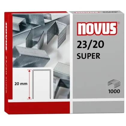 Novus C.1000 grapas galvanizadas 23/20