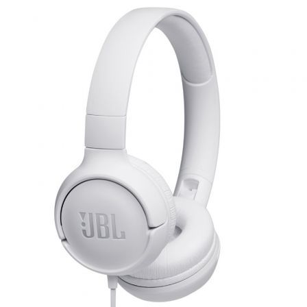 JBL Tune 500/ con Micrófono/ Jack 3.5/ Blancos