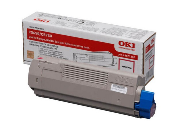 Oki C5650/C5750 Toner Magenta 2k