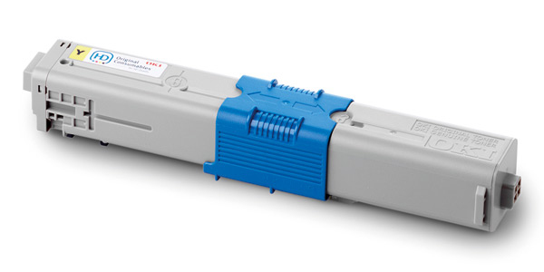 Oki MC361/C310/C330/C510/C530/C531/562 Toner Amarillo 2k
