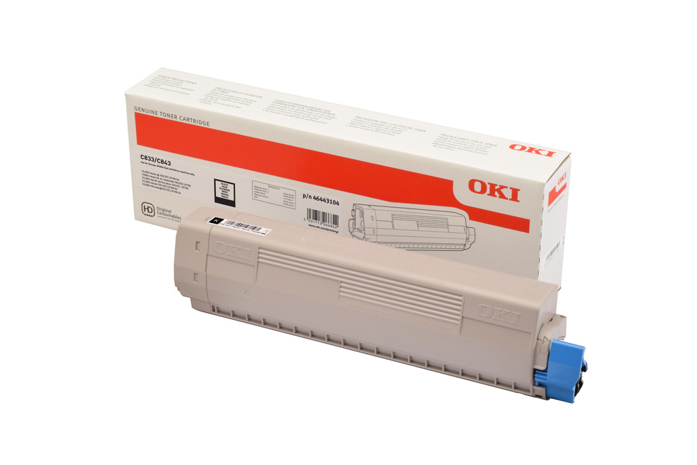 Oki Toner-C833/843 - Black