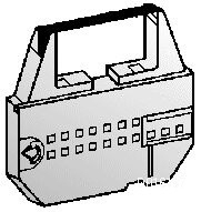 Olivetti Cinta Ondacart Film Negro