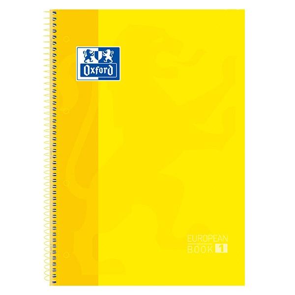 Oxford Cuaderno Microperforado Europeanbook 1 Tapas Extraduras 80H 90G Cuadricula 5X5 A4+…