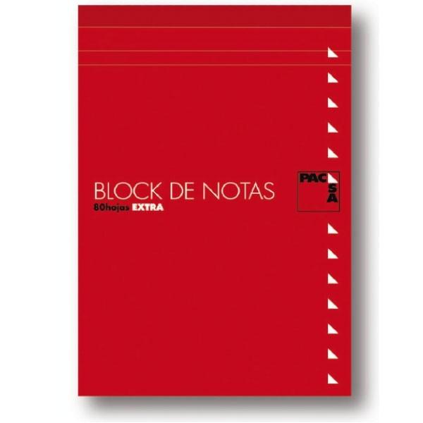 Pacsa Bloc notas con tapa 80h 60g liso dieciseisavo