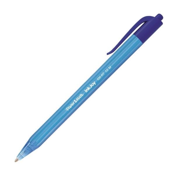Paper Mate boligrafo Inkjoy 100 Rt punta media azul