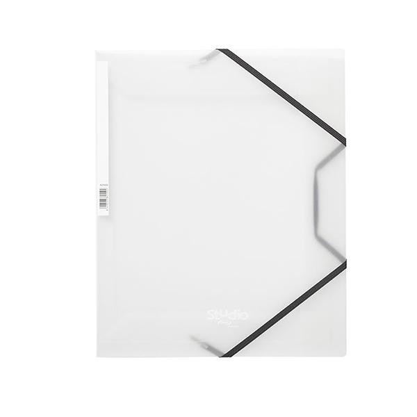 Pardo Carpeta con solapas Studio Style Pp transparente
