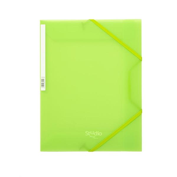 Pardo Carpeta con solapas Studio Style Pp verde