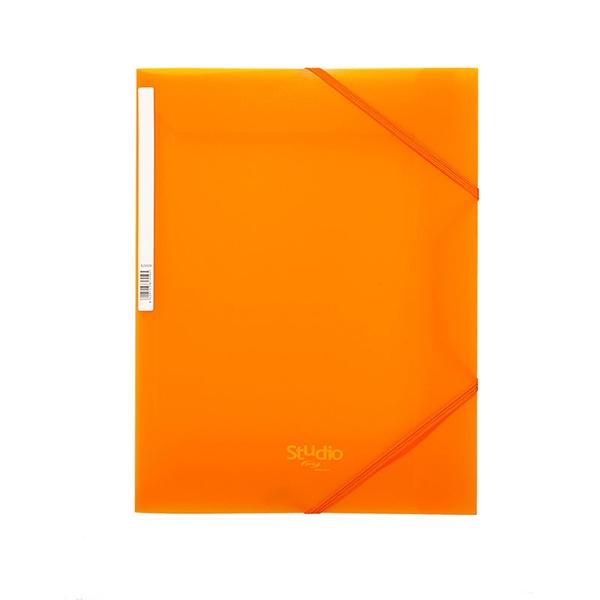 Pardo Carpeta con solapas Studio Style Pp naranja