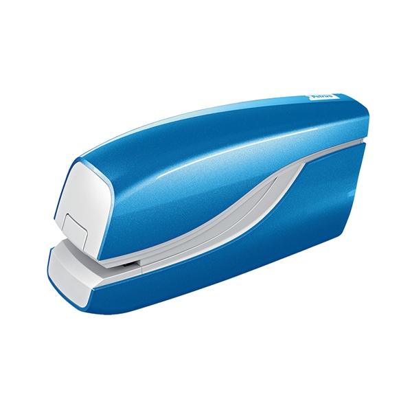 Petrus Grapadora electrica Petrus E-310 Wow - 10 hojas - Profundidad 10 mm - Color azul…
