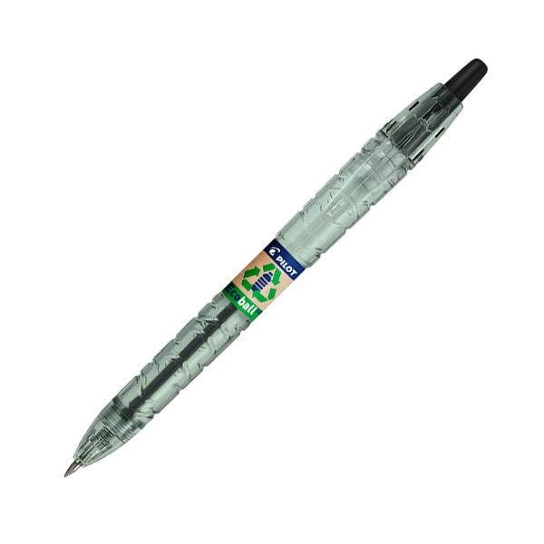 Pilot boligrafo retractil ECOBall tinta aceite trazo 0, 4mm negro