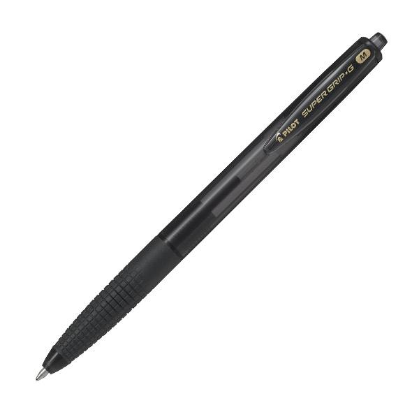 Pilot Boligrafo retractil Supergrip G tinta aceite trazo 0, 4mm negro
