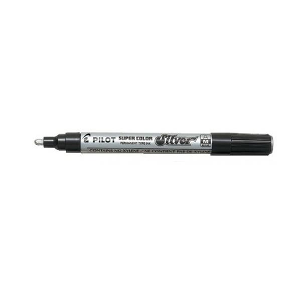 Pilot Marcador Permanente Especial Sc-S-M Trazo 2MM Plata