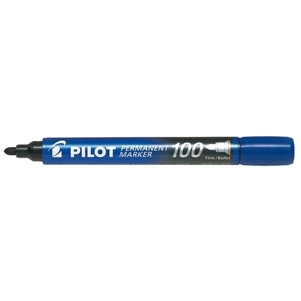 Pilot Marcador permanente SCA-100 punta conica trazo 1mm azul