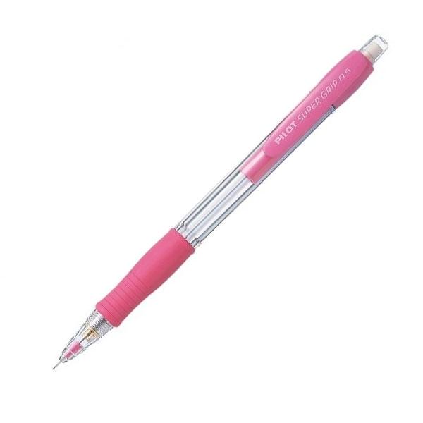Pilot Portaminas H-185 con goma de borrar trazo 0, 5mm rosa