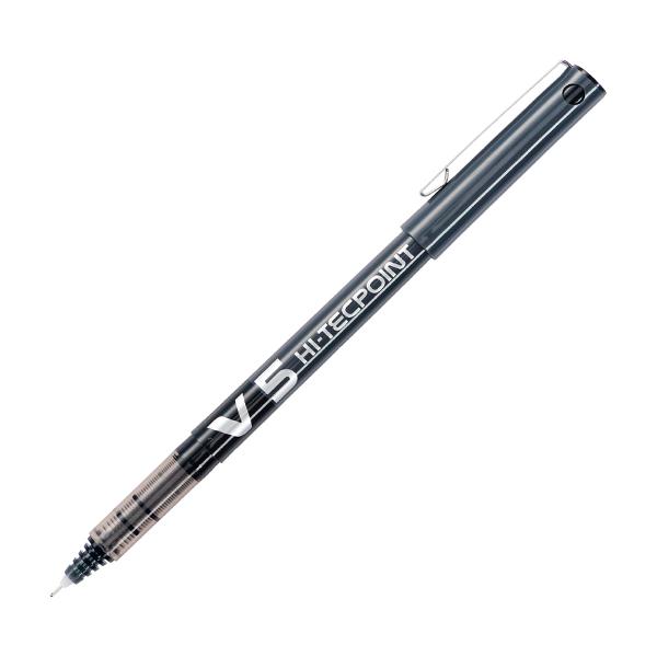 Pilot Rotulador V5 punta aguja trazo 0, 3mm negro