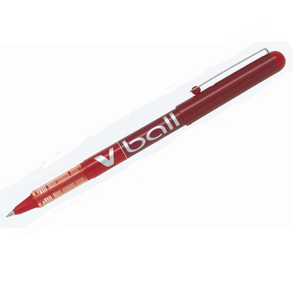 Pilot Rotulador V-ball 05 punta bola trazo 0, 5mm rojo