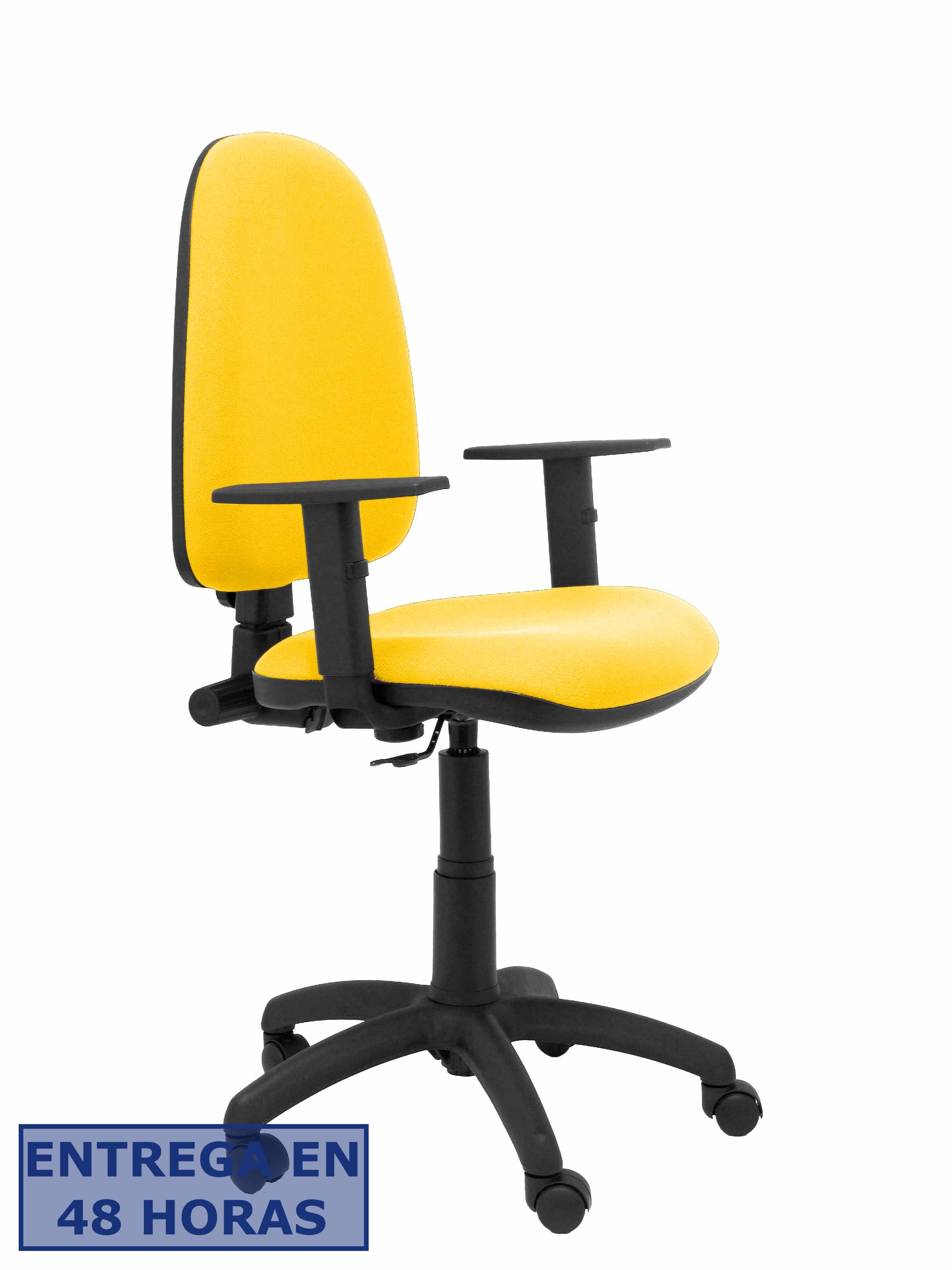 Piqueras Y Crespo Silla Aýna bali amarillo brazos regulables