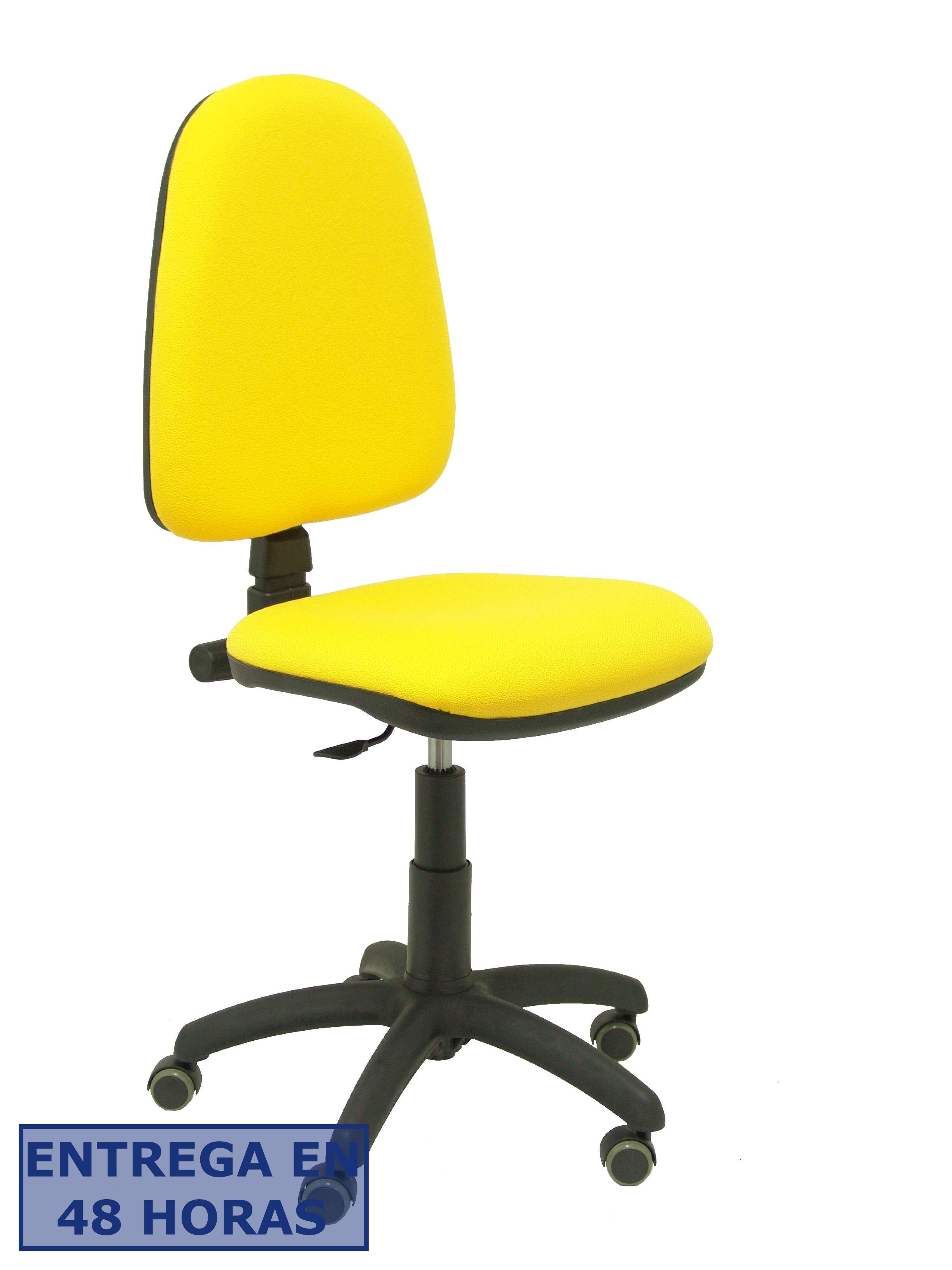 Piqueras Y Crespo Silla Aýna bali amarillo ruedas de parque