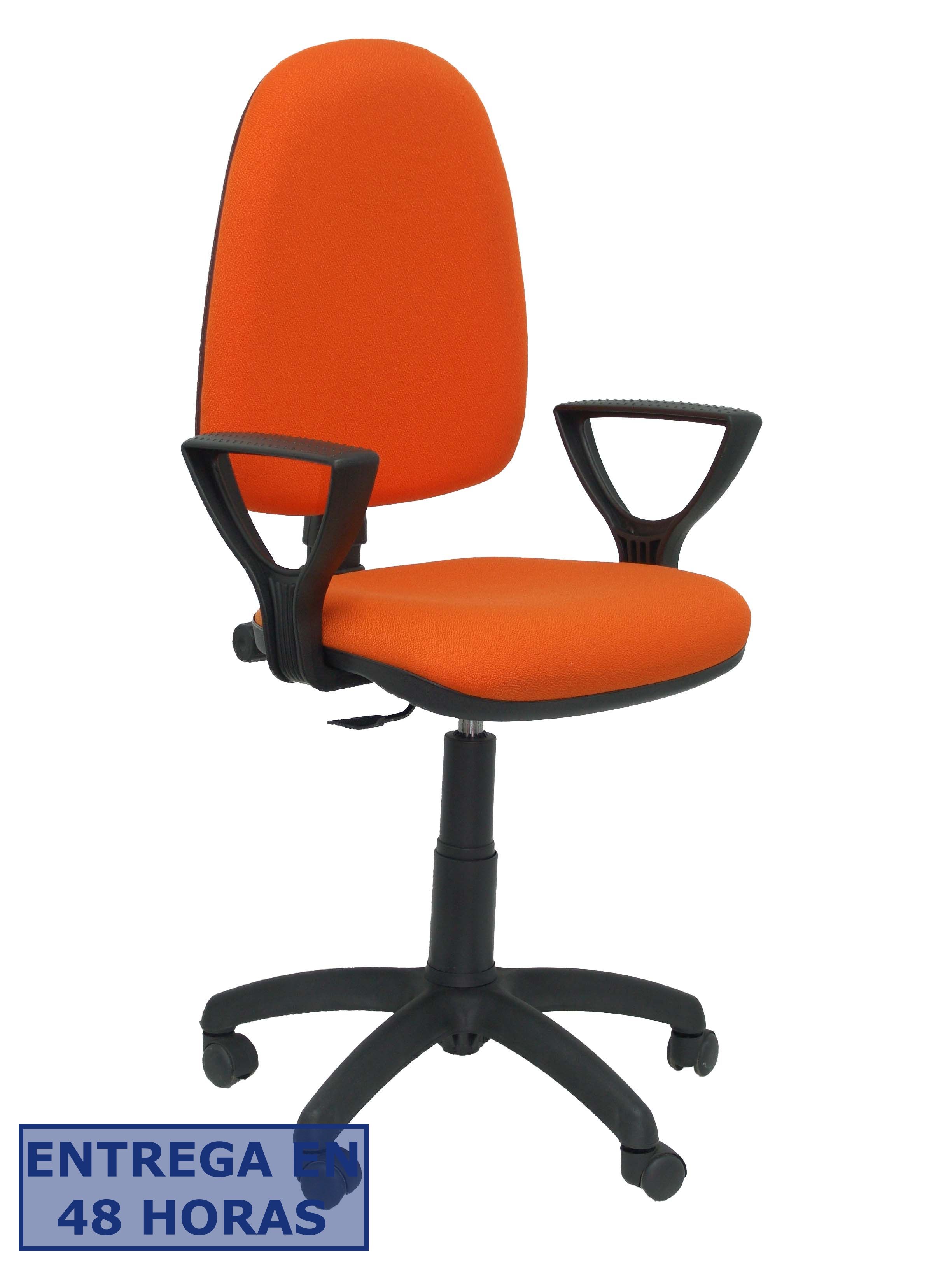 Piqueras Y Crespo Silla Aýna bali naranja oscuro con brazos