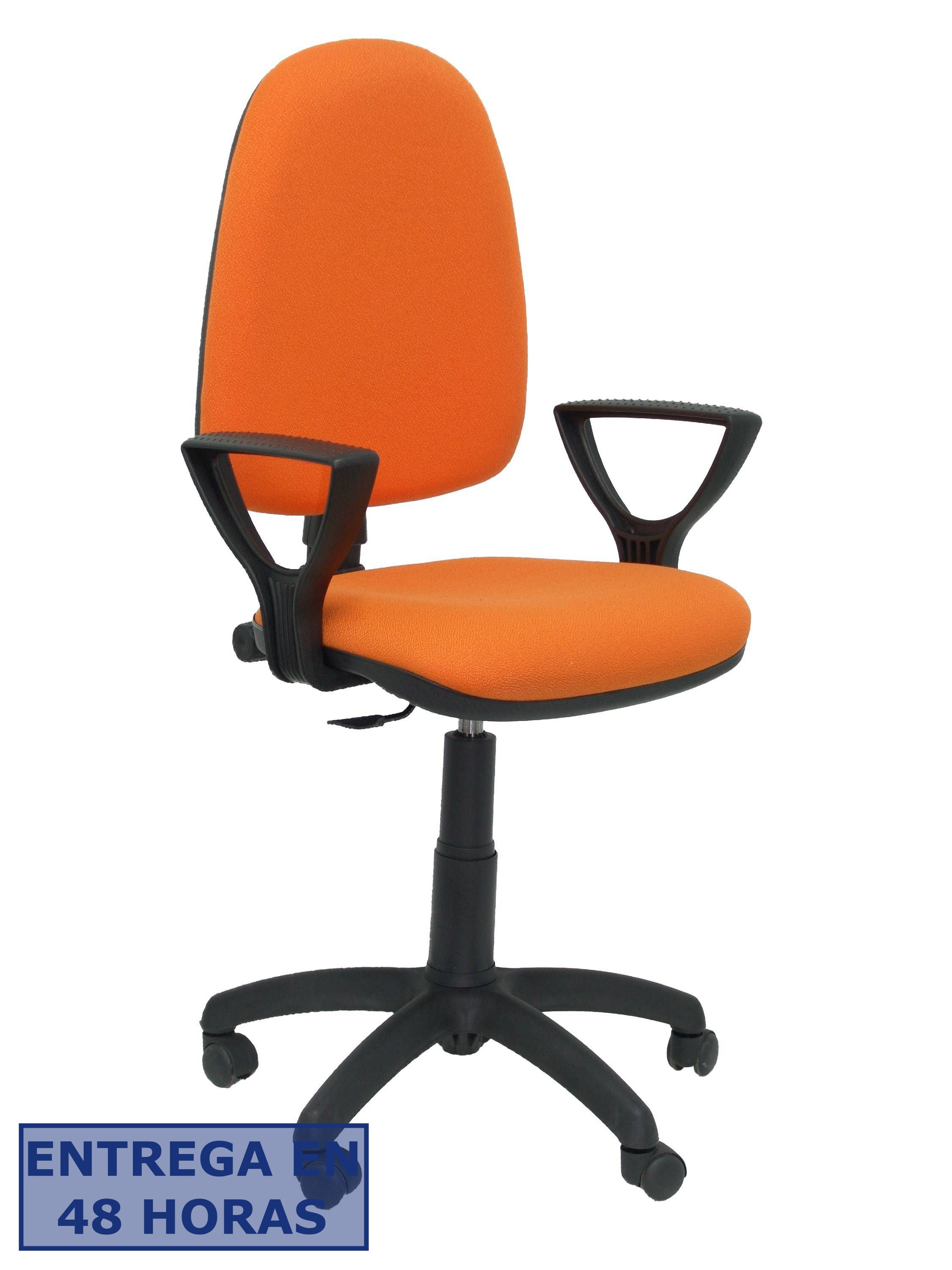 Piqueras Y Crespo Silla Aýna bali naranja claro con brazos