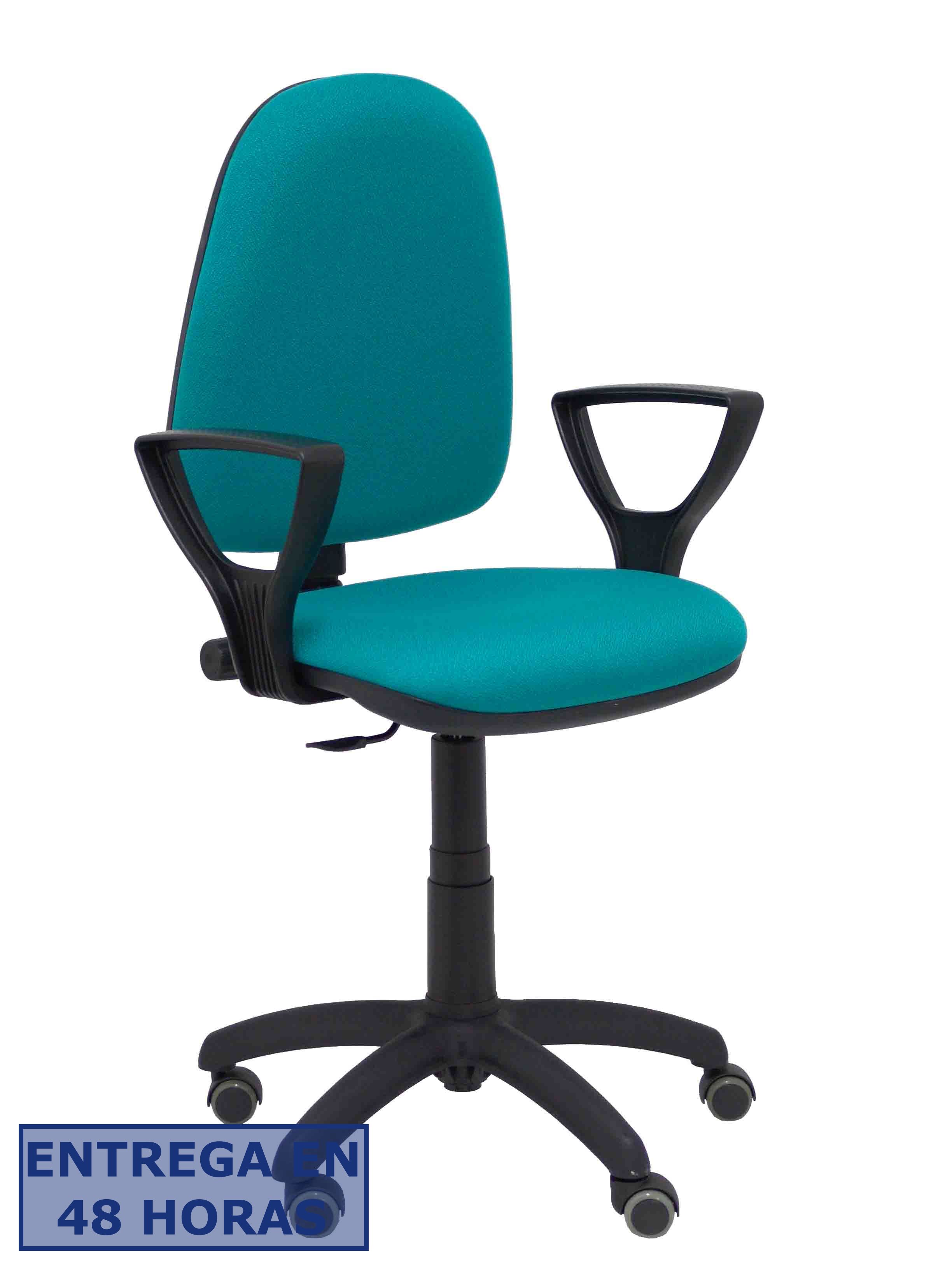 Piqueras Y Crespo Silla Aýna bali turquesa brazos fijos ruedas de parque