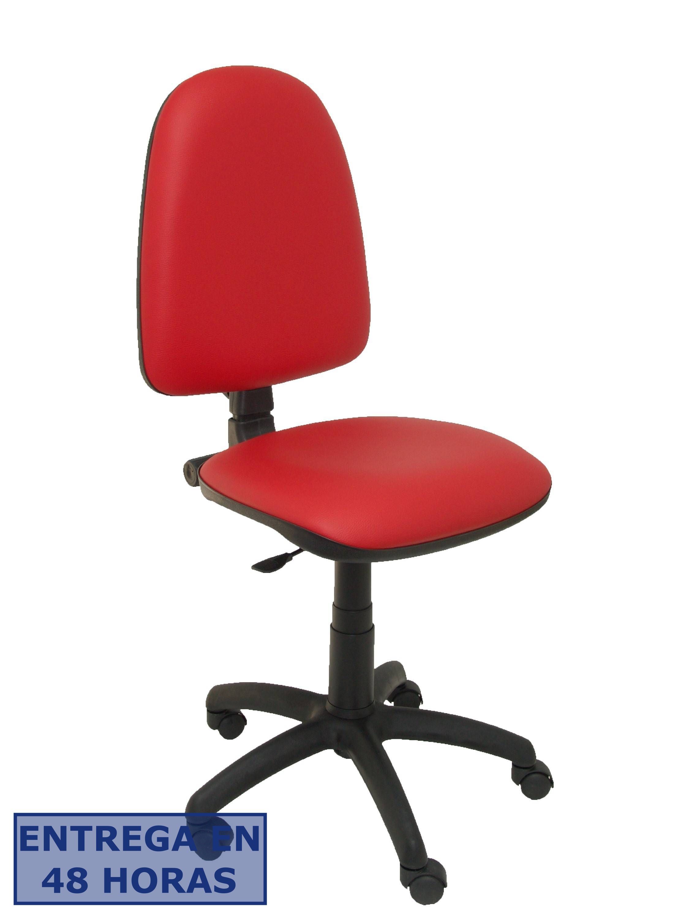 Piqueras Y Crespo Silla Aýna similpiel rojo