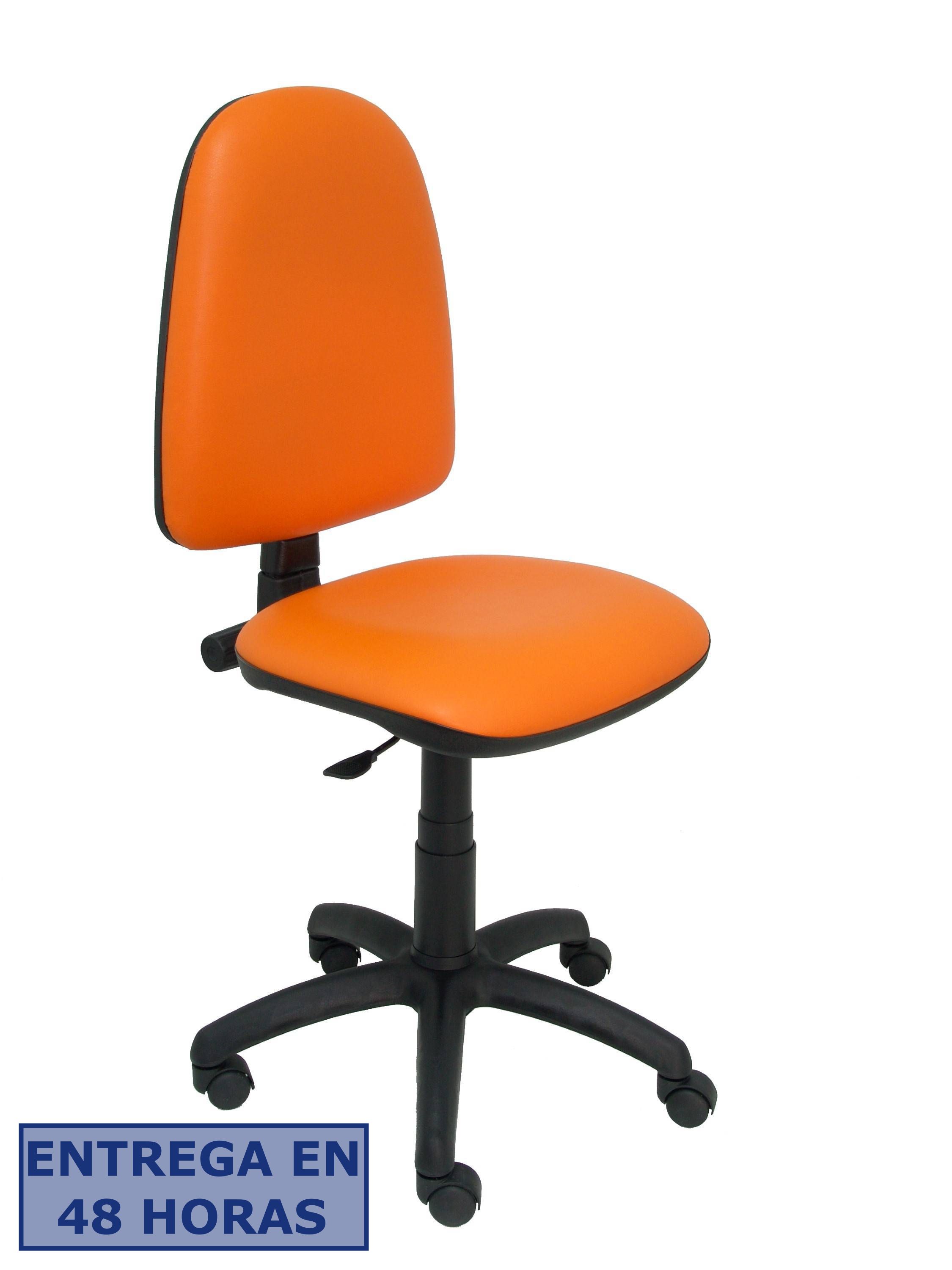 Piqueras Y Crespo Silla Aýna similpiel naranja