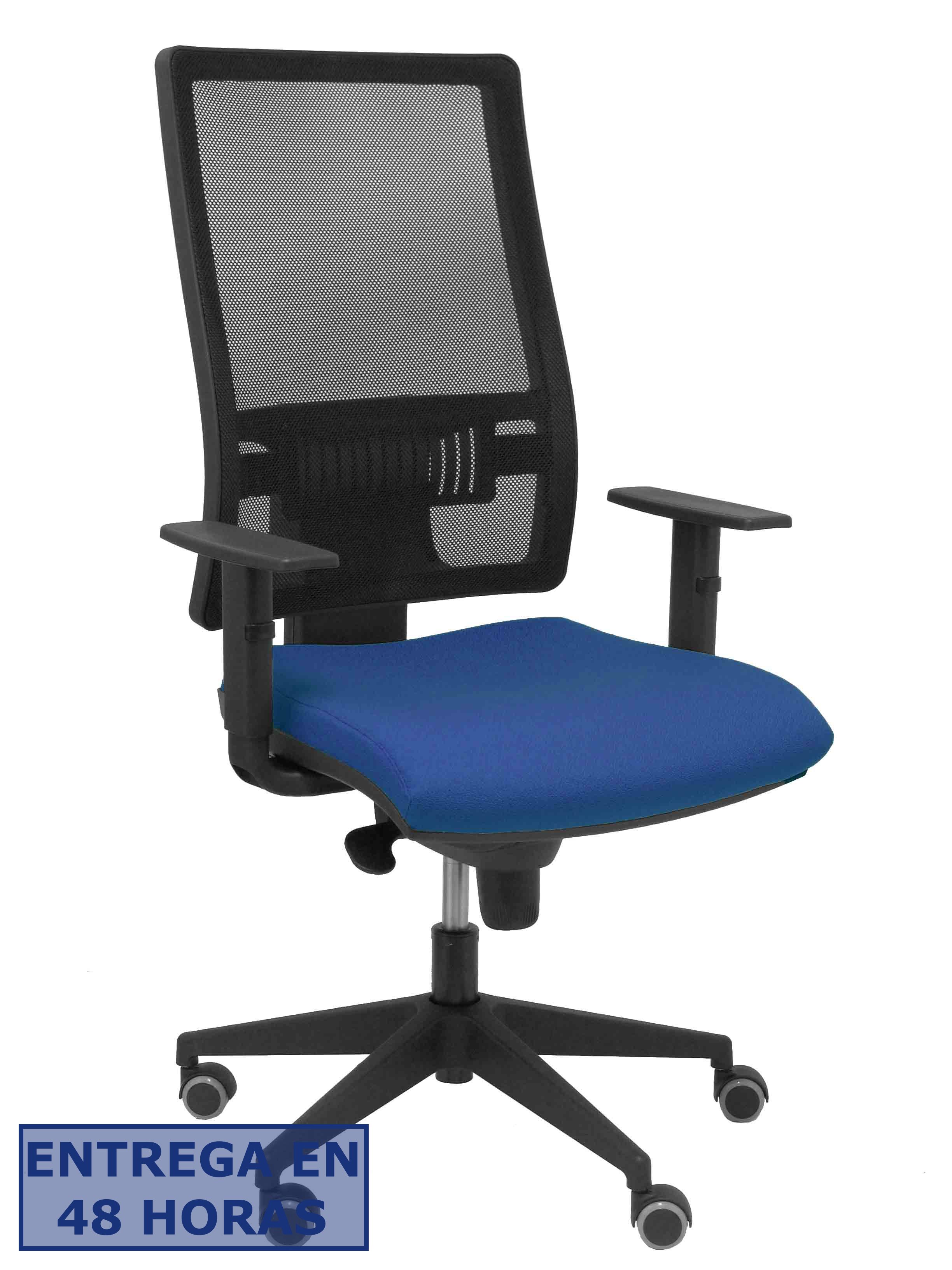 Piqueras Y Crespo Silla Horna bali azul marino sin cabecero