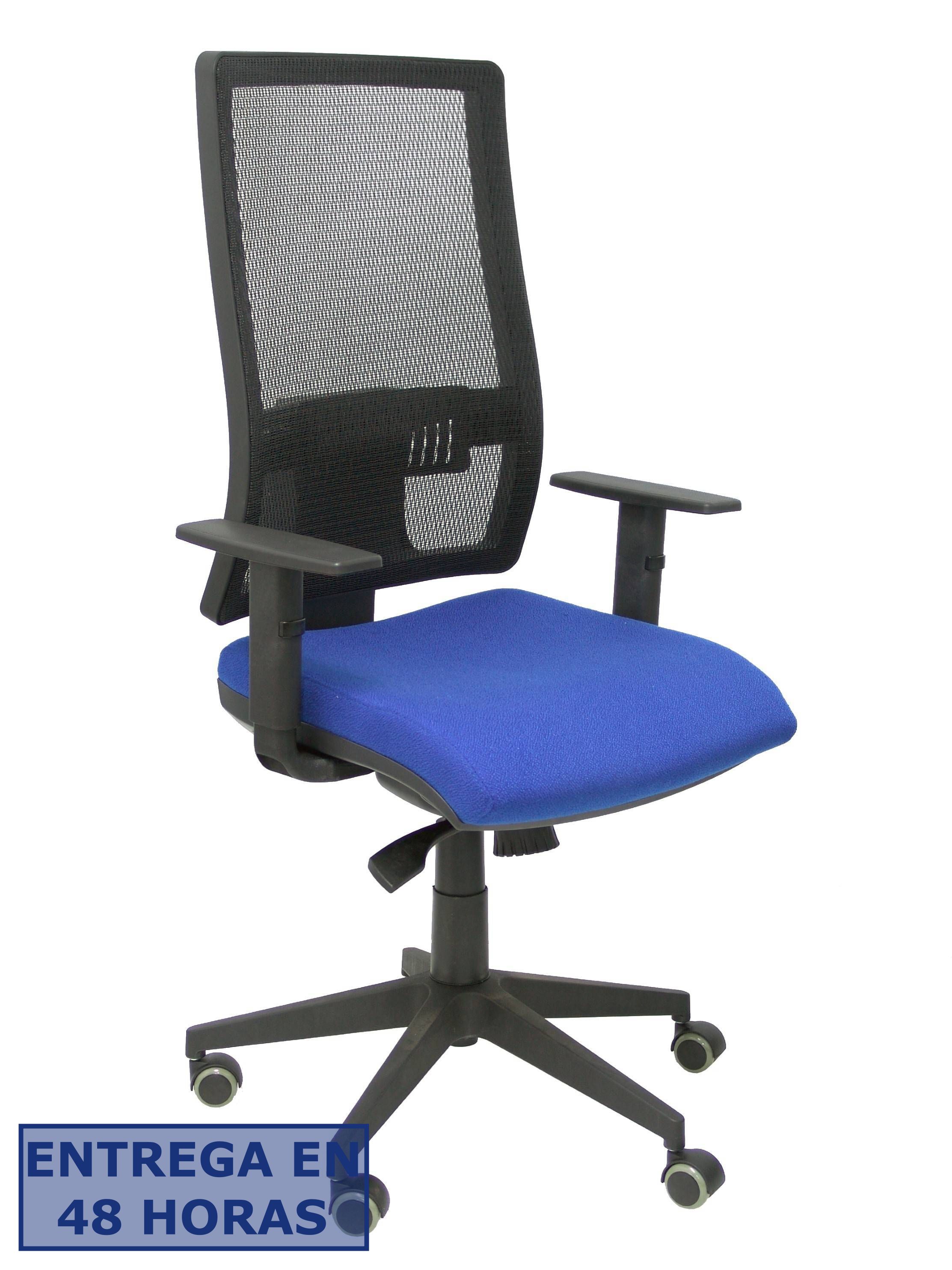 Piqueras Y Crespo Silla Horna bali azul sin cabecero