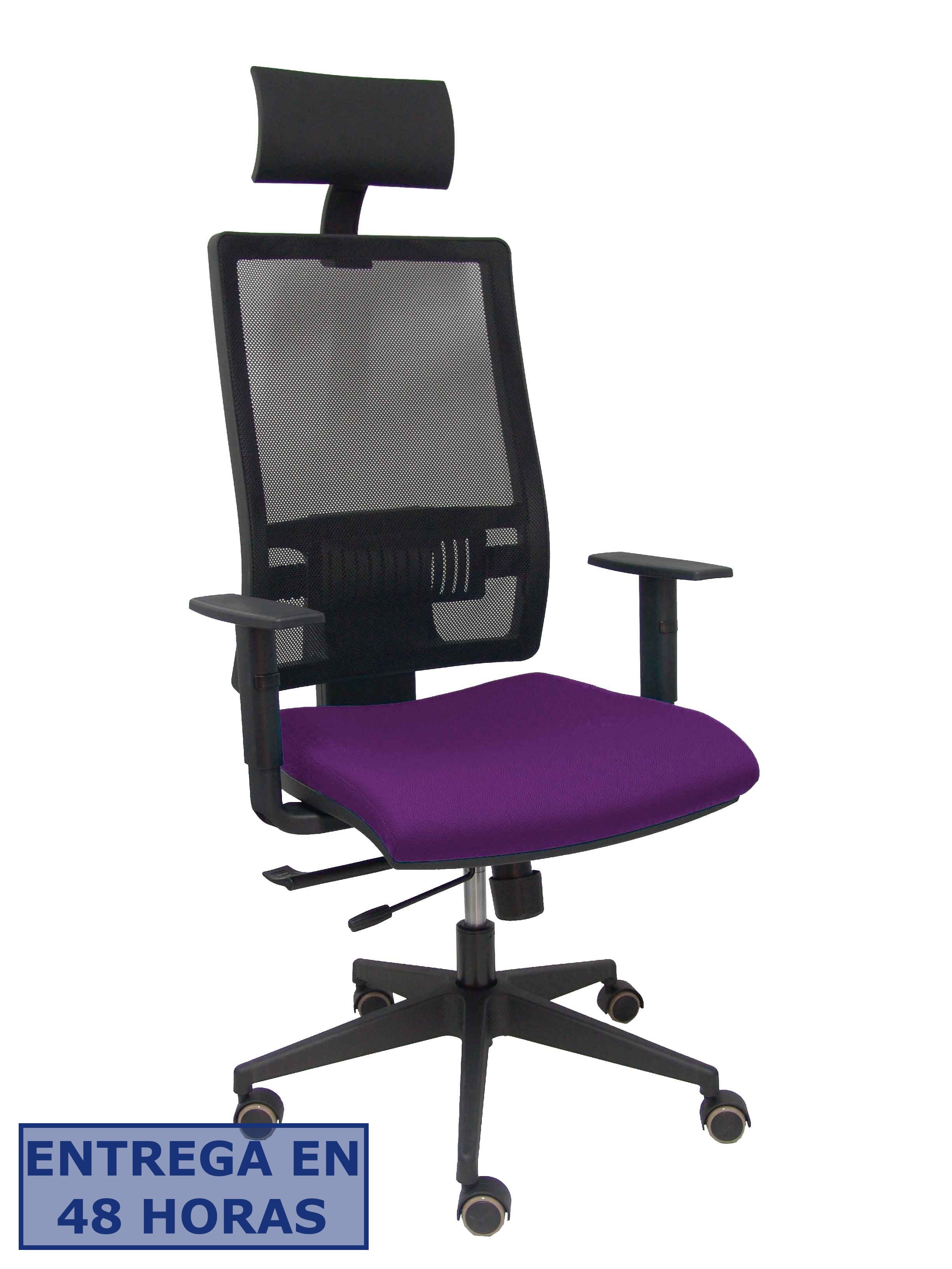 Piqueras Y Crespo Silla Horna traslack bali morado brazos regulables ruedas parque y cabecero