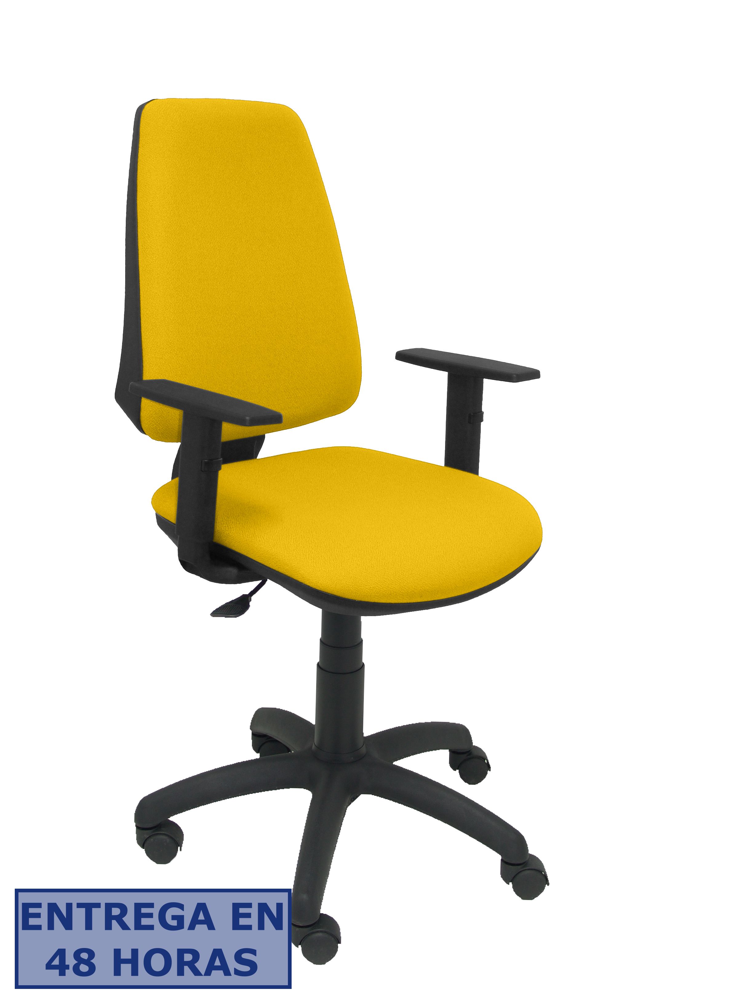 Piqueras Y Crespo Silla Elche Cp bali amarillo brazos regulables