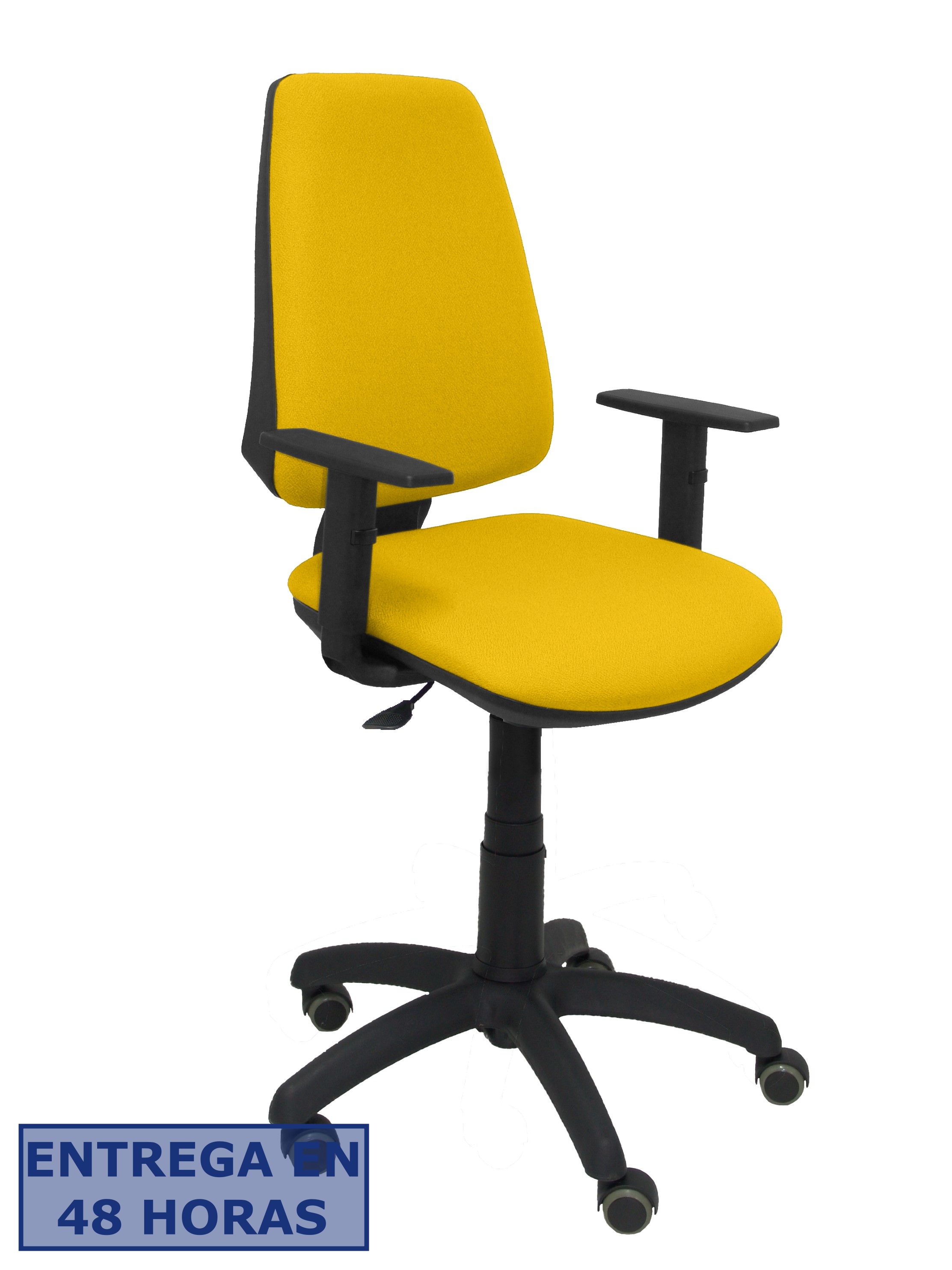 Piqueras Y Crespo Silla Elche Cp bali amarillo brazos regulables ruedas de parque