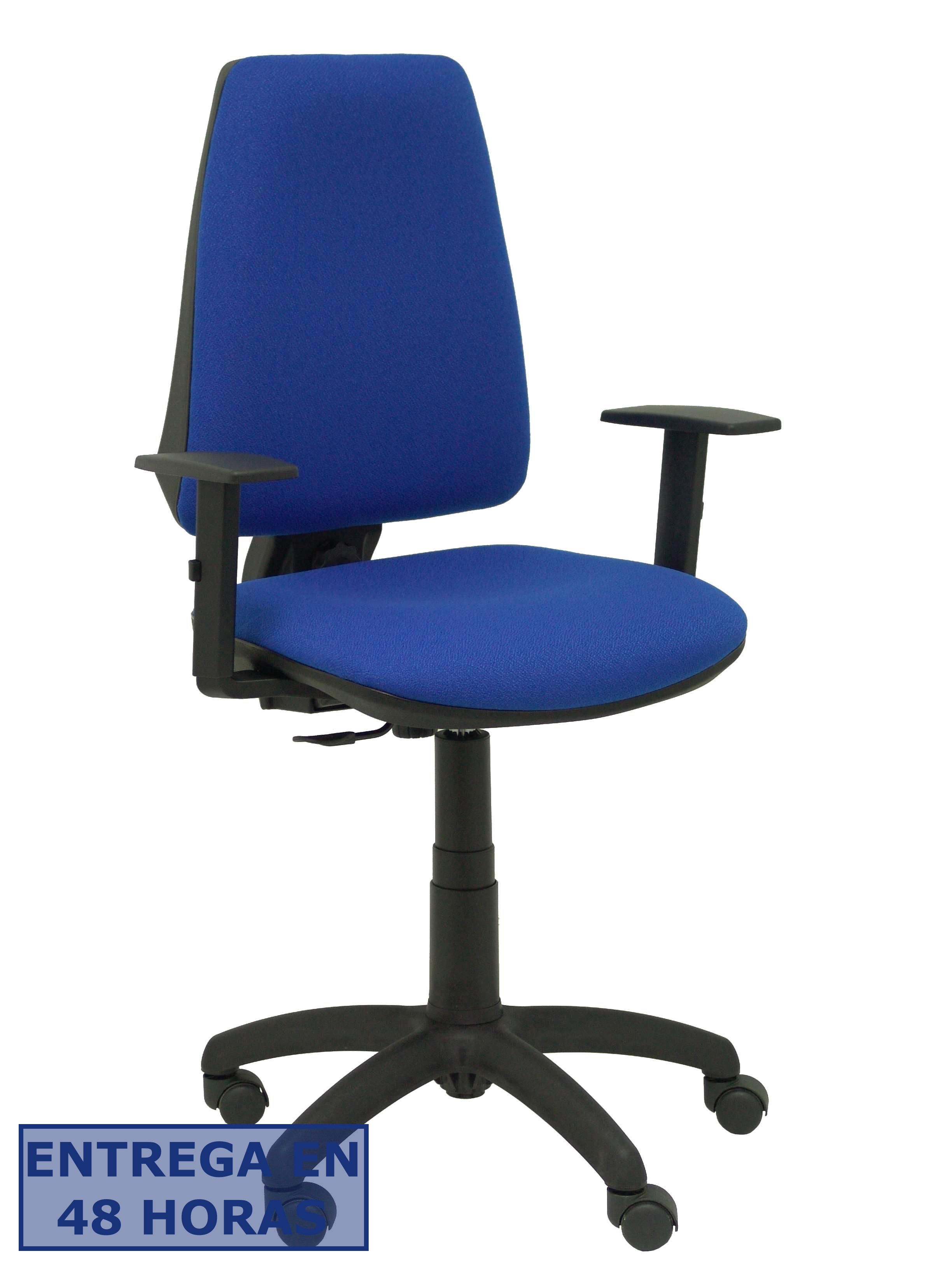 Piqueras Y Crespo Silla Elche Cp brazos regulables bali color azul